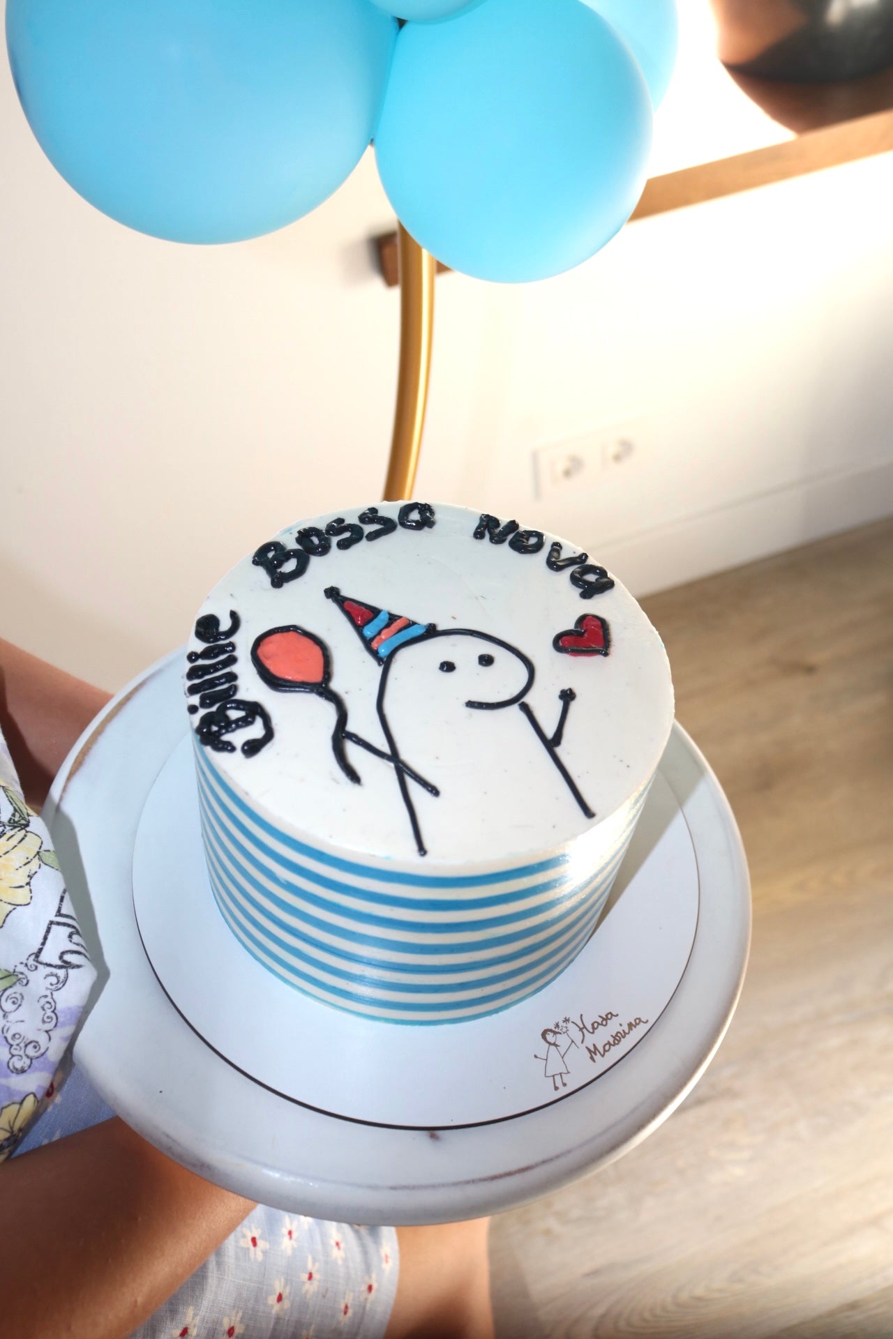 Tarta de cumpleaños 10 raciones