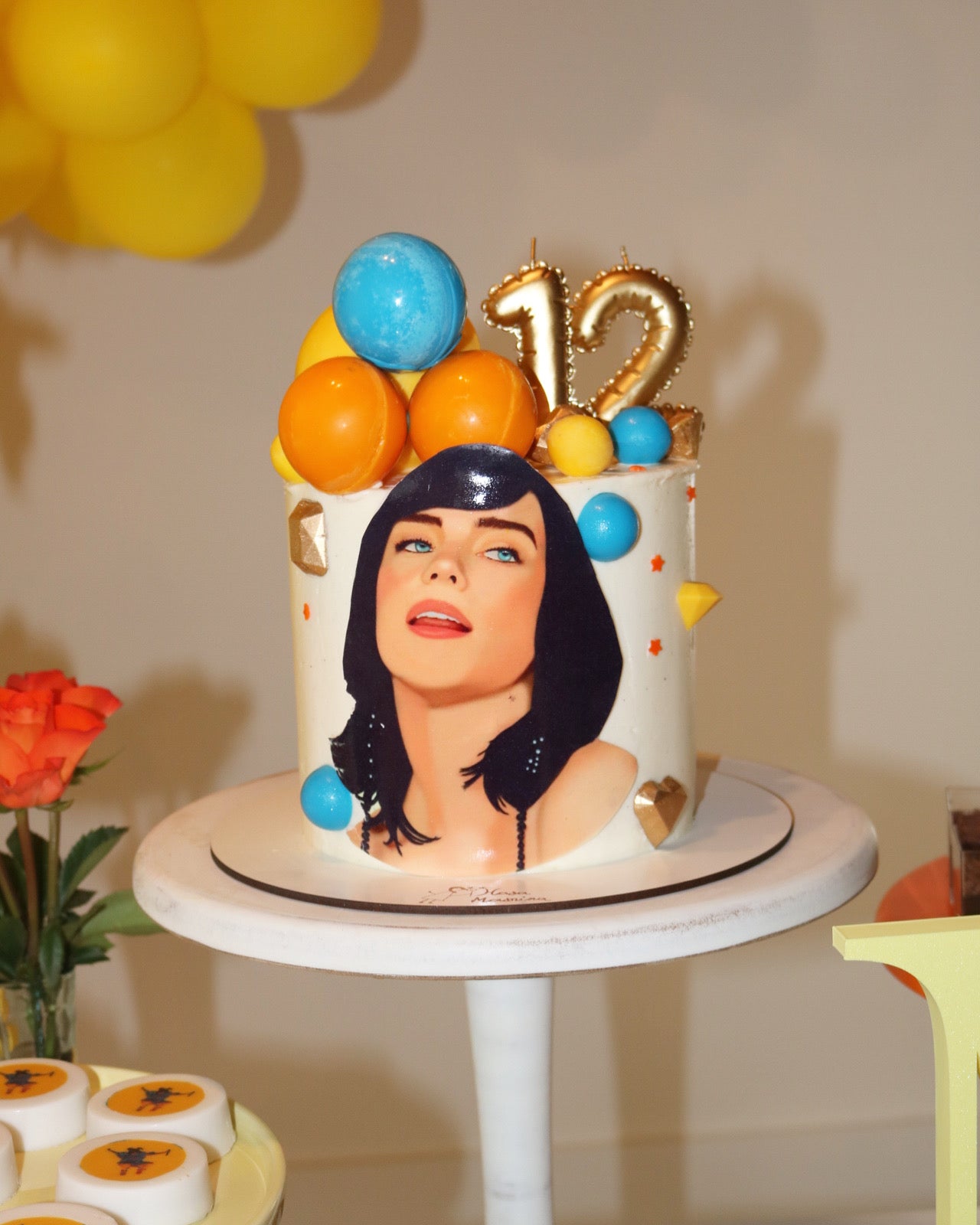 Tarta de cumpleaños 10 raciones